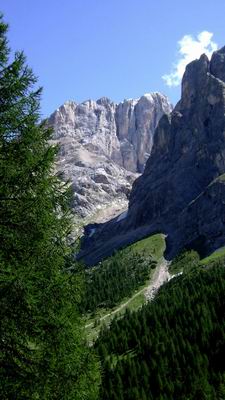 Marmolada, parete sud